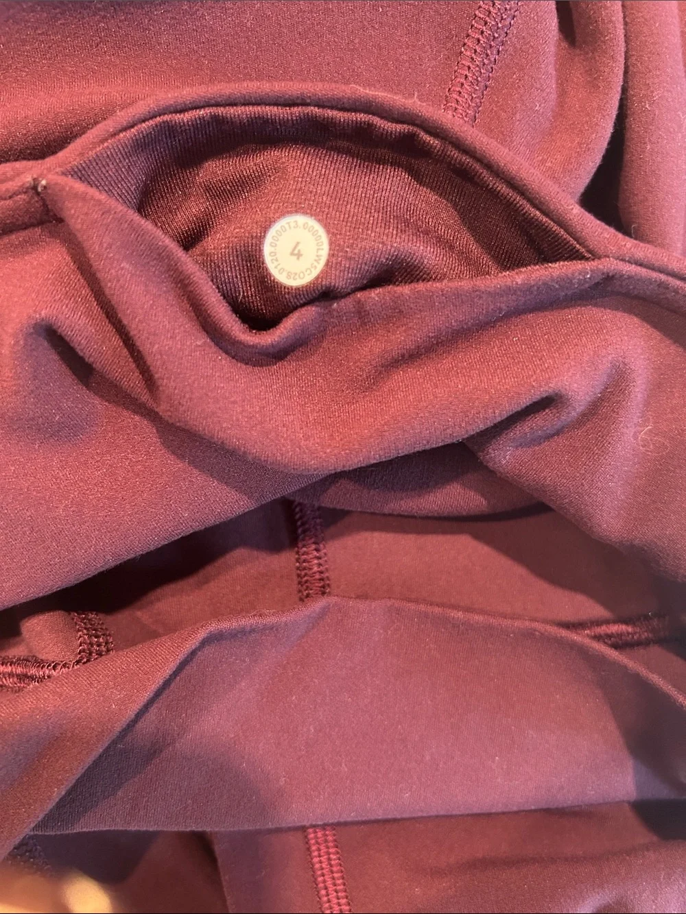 lululemon athletica Maroon/Cranberry Track Joggers